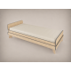 Reni combi cot 120x60, Sonoma, with Anthracite