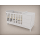 Reni convertible cot, 120x70, in light grey