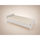 Reni convertible cot, 120x70, in light grey