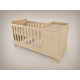 Reni combi cot 120x60 in Sonoma color