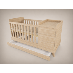 Reni combi cot 120x60 in Sonoma color