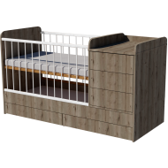 Reni combi cot 120x60 in chestnut