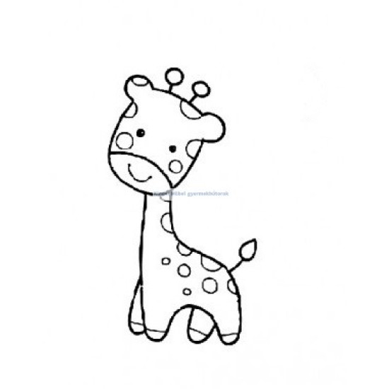 Giraffe, facing left Giraffe, facing left