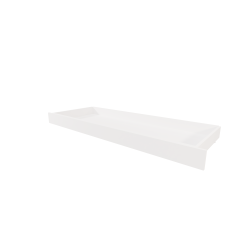 Bedding storage unit in White