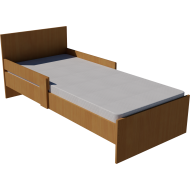 Zoli youth bed 200x90 in beech color