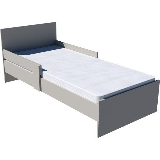 Zoli youth bed 200x90 in light gray Zoli youth bed 200x90 in light gray