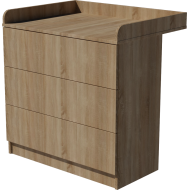 Patrik changing table in light sonoma color