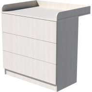 Patrik changing table  in white birch color