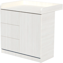 Peti changing table, size 90x40x85. Birch color. Peti changing table, size 90x40x85. Birch color.