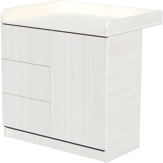 Peti changing table, size 90x40x85. Birch color. Peti changing table, size 90x40x85. Birch color.