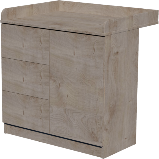 Peti changing table, size 90x40x85. Desmond color. Peti changing table, size 90x40x85. Desmond color.