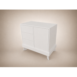 Tomi changing table in White