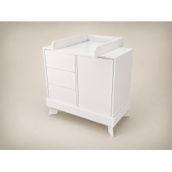 Tomi changing table in White