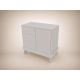 Tomi changing table in light grey