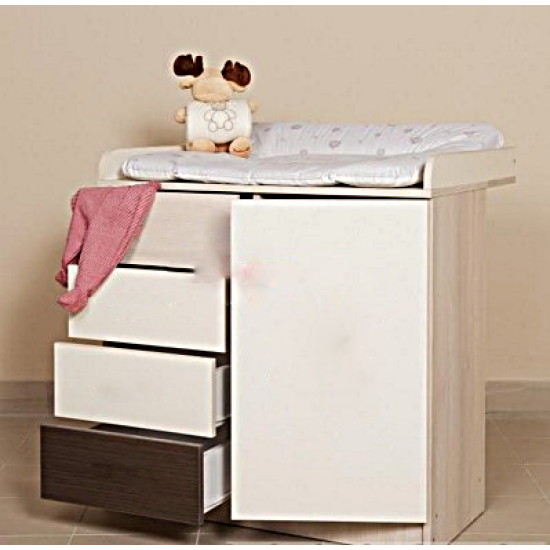 Bonanza 2 nursery (Tomi changing table and Martin cot 120x60) Bonanza 2 nursery (Tomi changing table and Martin cot 120x60)
