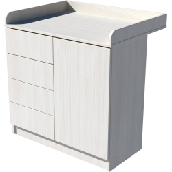 Tomi changing table, size 90x40x85. In birch color. Tomi changing table, size 90x40x85. In birch color.