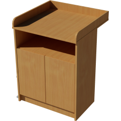 Zsófi changing table, size 70x40x85. Beech color Zsófi changing table, size 70x40x85. Beech color