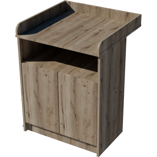 Zsófi changing table, size 70x40x85. Chestnut color. Zsófi changing table, size 70x40x85. Chestnut color.