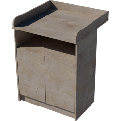 Zsófi changing table, size 70x40x85. Desmond color Zsófi changing table, size 70x40x85. Desmond color
