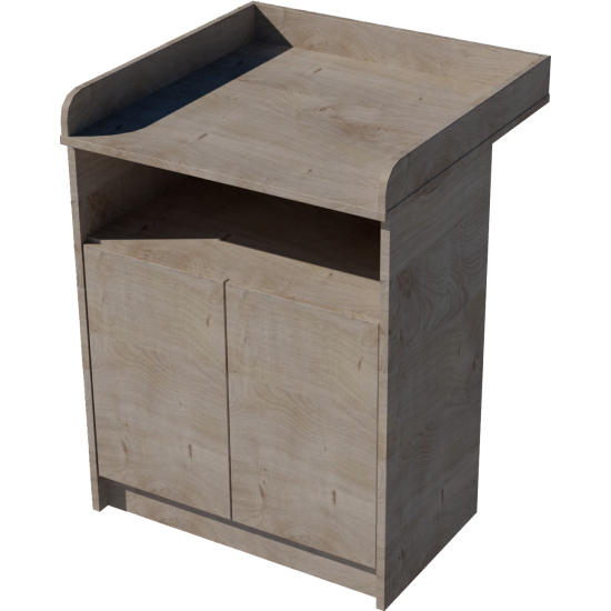 Zsófi changing table, size 70x40x85. Desmond color Zsófi changing table, size 70x40x85. Desmond color