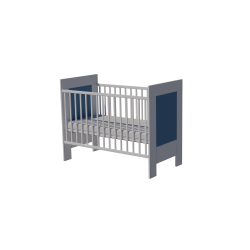Martin cot 120x60 in white and blue Martin cot 120x60 in white and blue