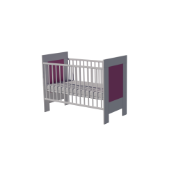 Martin cot 120x60 in white and pink Martin cot 120x60 in white and pink
