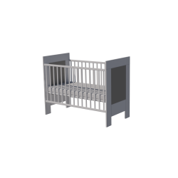 Martin cot 120x60 in white and gray Martin cot 120x60 in white and gray