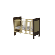 Martin cot 120x60 in dark sonoma-vanilla