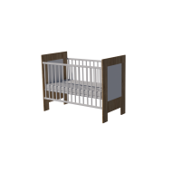 Martin cot 120x60 in light sonoma-white