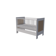 Zora cot 120x60 in white and cappuccino Zora cot 120x60 in white and cappuccino