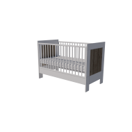 Zora cot 120x60 in white and chestnut Zora cot 120x60 in white and chestnut