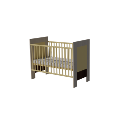 Martin cot bed 120x60 in birch-vanilla-mocha Martin cot bed 120x60 in birch-vanilla-mocha