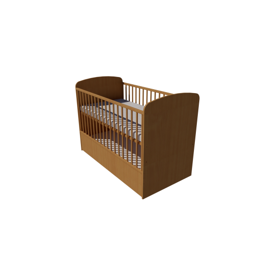 Ákos cot 140x70 in beech color Ákos cot 140x70 in beech color
