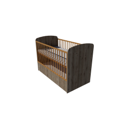 Ákos cot 140x70 in gray Ákos cot 140x70 in gray