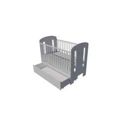 Claudia cot bed 120x60 in white Claudia cot bed 120x60 in white