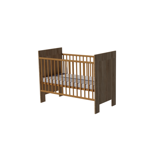 Martin cot 120x60 in light sonoma color Martin cot 120x60 in light sonoma color