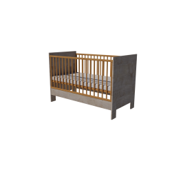 Zora cot 140x70 in Desmond color Zora cot 140x70 in Desmond color