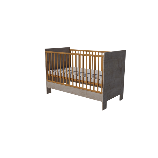 Zora cot 140x70 in Desmond color Zora cot 140x70 in Desmond color