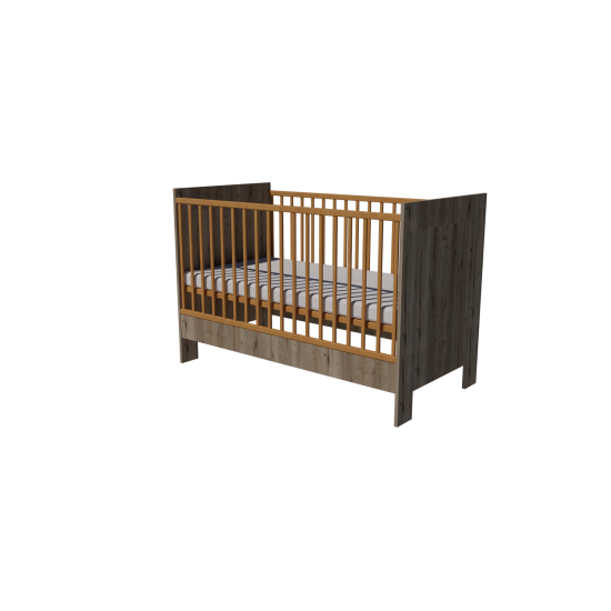 Zora cot 140x70 in Chestnut color Zora cot 140x70 in Chestnut color