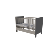 Zora cot 120x60 in gray Zora cot 120x60 in gray