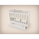 Zora cot, 120x70, in light grey