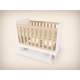 Zora cot, 120x60, in white with Sonoma slats