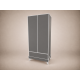 Bence wardrobe in Anthracite, with light grey edging
