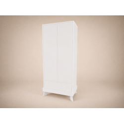 Bence wardrobe in White