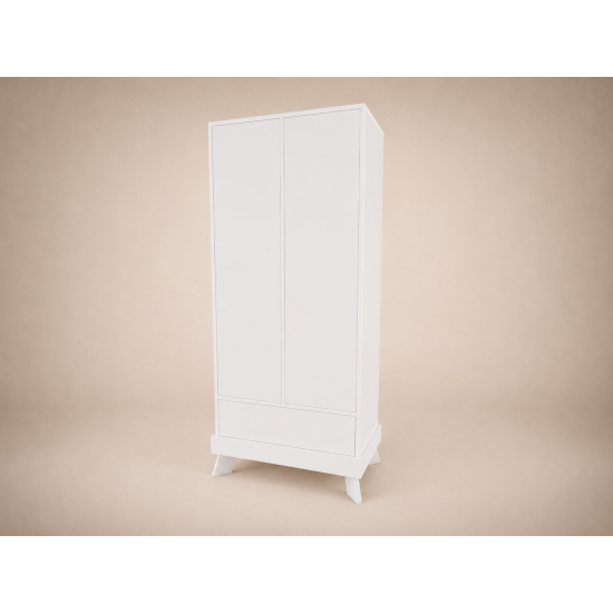 Bence wardrobe in White