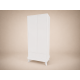 Bence wardrobe in White
