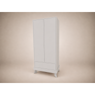 Bence wardrobe in Light Grey