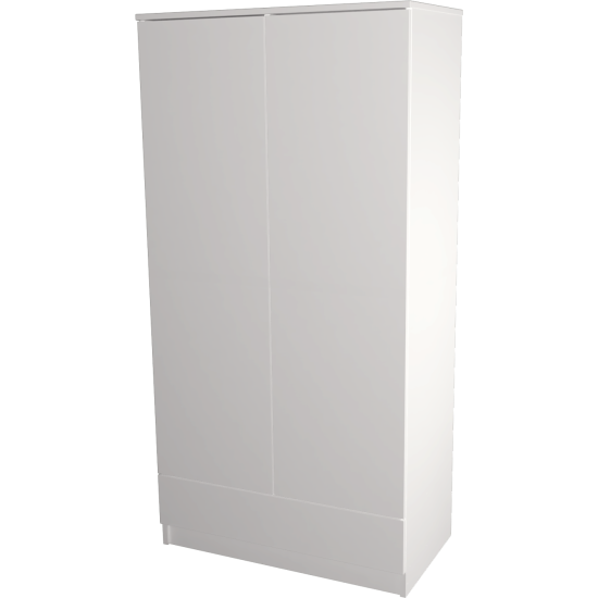 White nursery (Peti changing table, Bence wardrobe, Martin cot 120x60) White nursery (Peti changing table, Bence wardrobe, Martin cot 120x60)