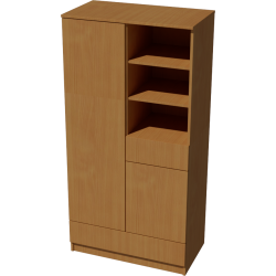 Geri 2-door cabinet in beech color Geri 2-door cabinet in beech color