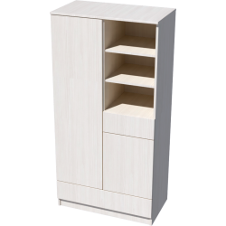 Geri 2-door cabinet in white Geri 2-door cabinet in white